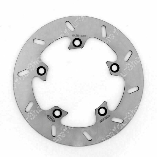 Rear round brake disc - brake, for