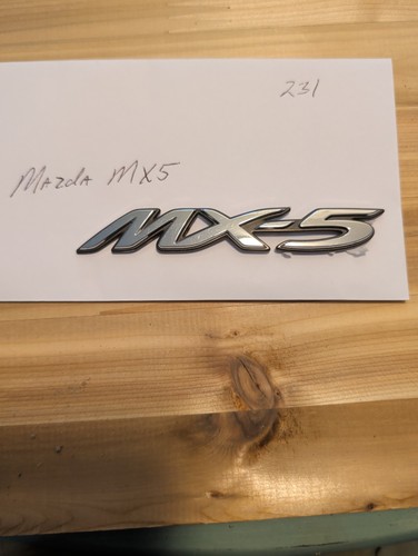 Mazda mx5 emblem - mx5, badge