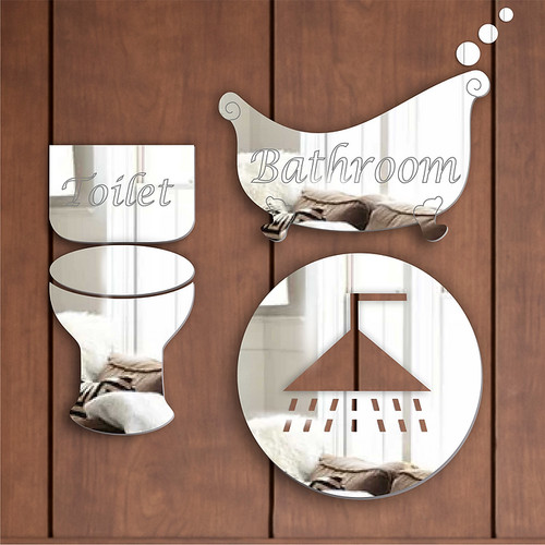 Bathroom toilet shower - /,