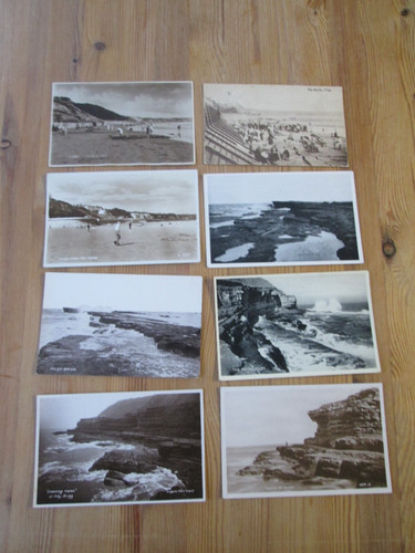 Vintage postcards filey - vintage,