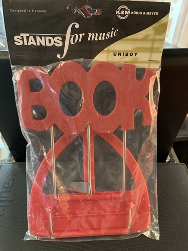 Book stand red - stand, k&m