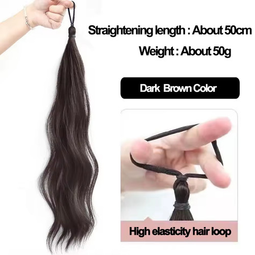 Natural wavy hair extensions - wavy,