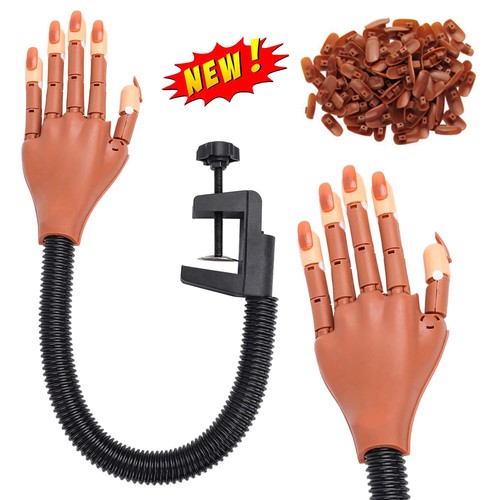 Training hand fake finger nail - hand,