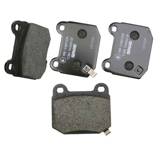 Disc brake pad set - set, rear