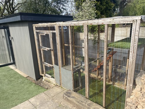 Outdoor catio run used - run,