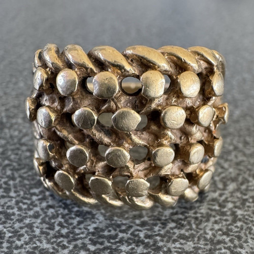 9ct yellow gold - 9ct, keeper