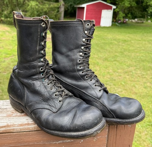 Vtg black red wing paratrooper - black,
