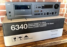 NAD 6340 Monitor Series Cassette Tape Deck- Pro Refub, Fully Serviced- Guarantee