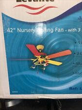 levante air movement nursery ceiling Fan light