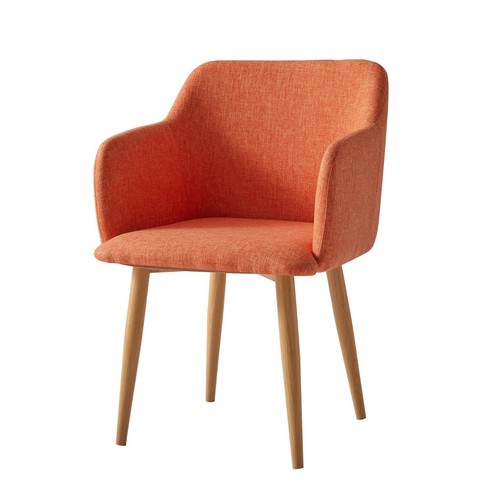 Classic fabric tub chair wing - fabric,