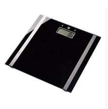Salter Ultra Slim Black Glass