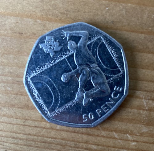 Olympic 50p handball - 50p,