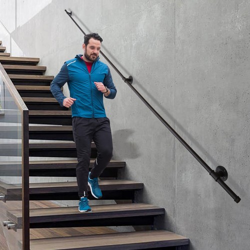 13ft staircase handrail with - 13ft,