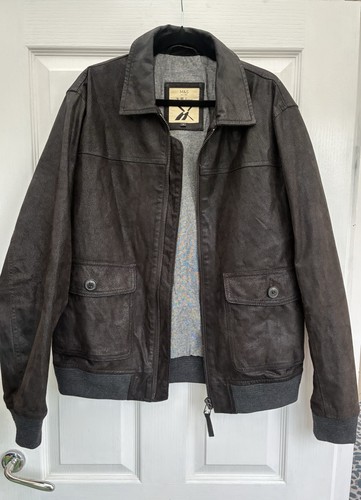 Marksman brown leather - m&s,