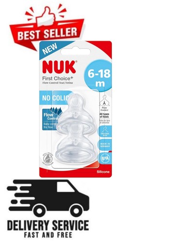 Nuk first choice teats - choice+, for
