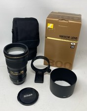 BOXED UNUSED Nikon AF-S Nikkor 300mm F/4 PF Ed VR Lens Tripod Ring Caps & Hood