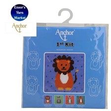 ANCHOR 1st Neddlepoint / Tapestry Kit  (Lorenzo Lion 20033) Ideal For Beginners