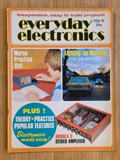 everyday electronics / Vintage Magazine - February 1975