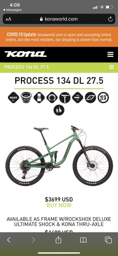 Kona process 134 full - 134, dl