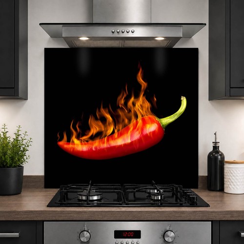 6mm glass splashback kitchen - glass,