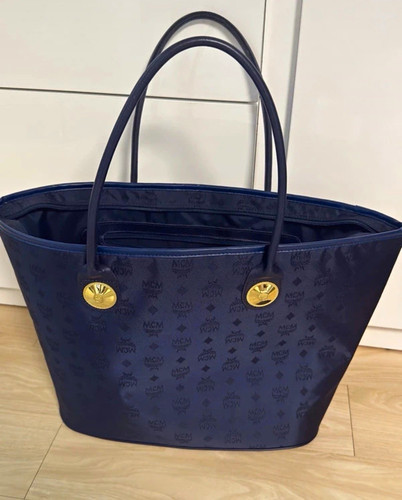 Mcm womens shopper - shopper, logo