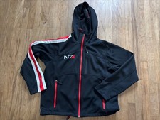 N7 bioware masseffect hoodie jacket full zip mens XL gamer