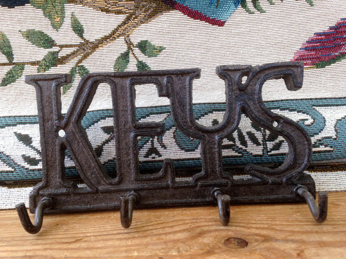 Vintage style cast - cast, "keys"