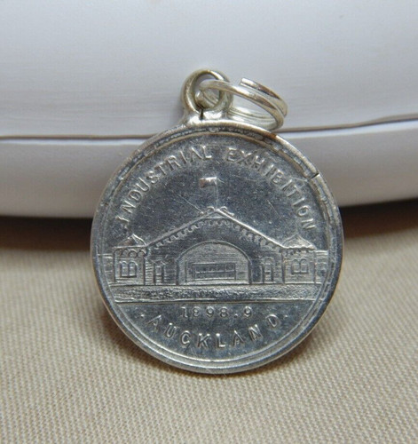 Antique silver medallion - silver,