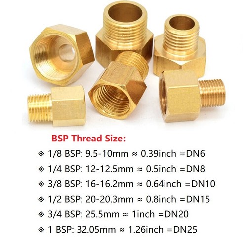 Brass reducer connect bsp - reducer,