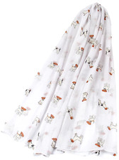 Jack Russell Scarf Ladies