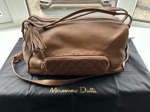 Massimo dutti tan leather - tan,