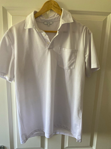 Reiss men white solid - solid, short