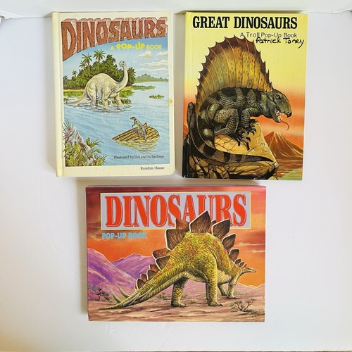 Vintage dinosaur pop up - 3,