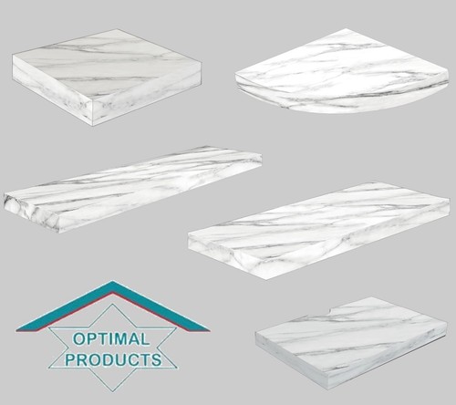 White marble high gloss - marble,