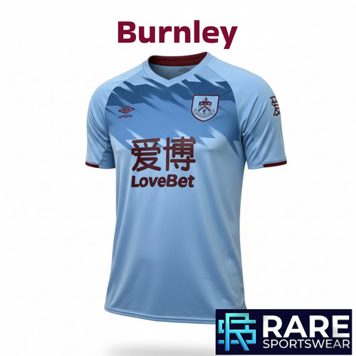 Burnley 2019 away football - away,