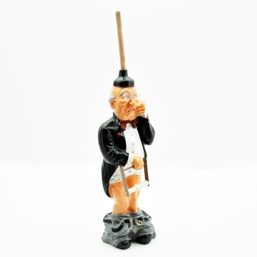 Pants down old man butler - pants,