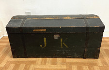 Vintage STEAMER TRUNK storage