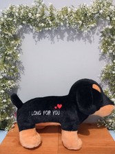 Card Factory I Long For You Dachshund Dog Plush Toy