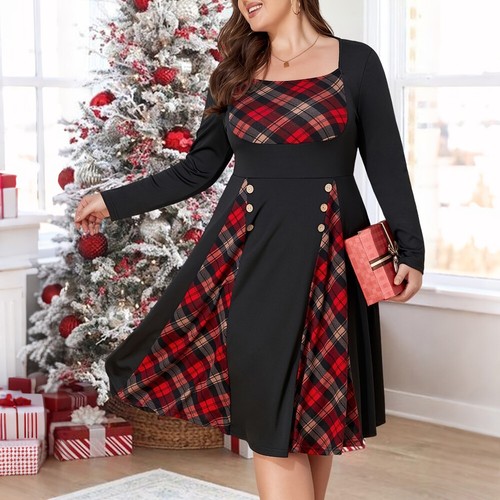 Womens plaid check - womens, swing