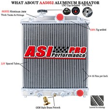 Aluminium Radiator FIT