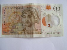 AA43 Bank Of England £10 Ten