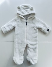Fred & Flo Baby White Hooded