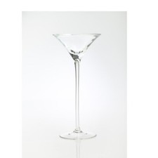 Glass Candle Holder Tall -