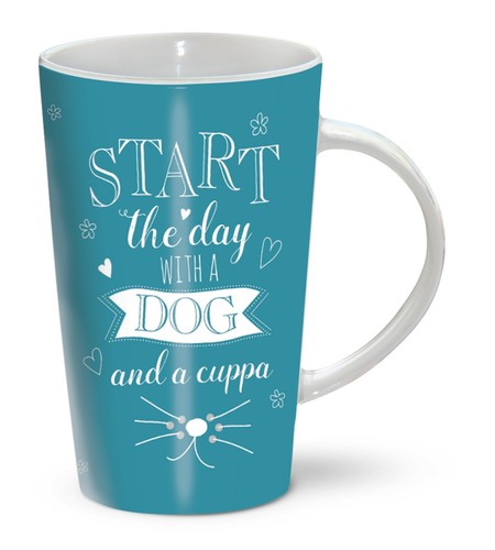Latte mug dog cuppa - dog,