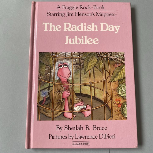 Vintage fraggle rock book 1984 - vintage,