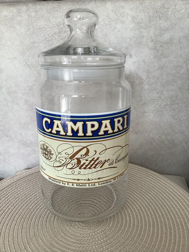 Campari large glass - campari,