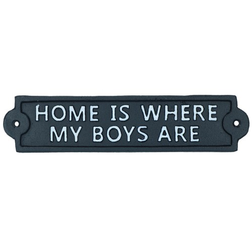 Home where boys - my, are