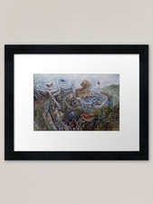 Trawl Framed Art Print Framed