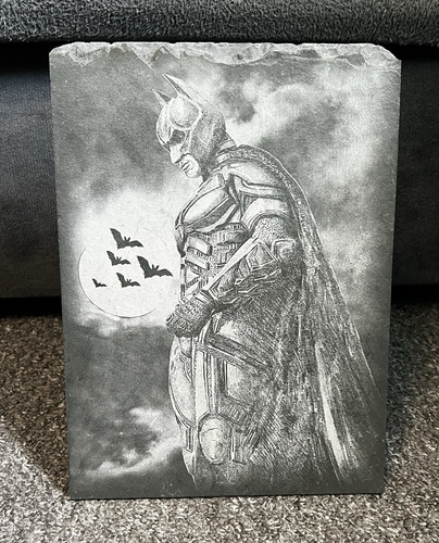 Batman engraved slate photo - batman,