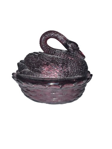 Vintage amethyst glass - amethyst, on